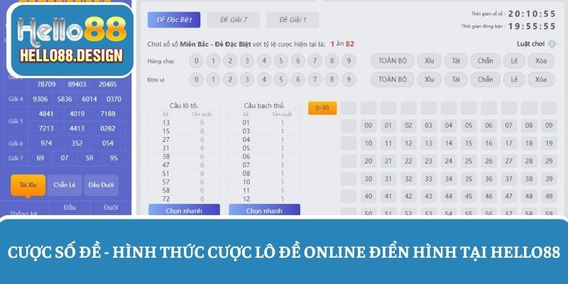 Cược số đề - Hình thức cược phổ biến trong lô đề online