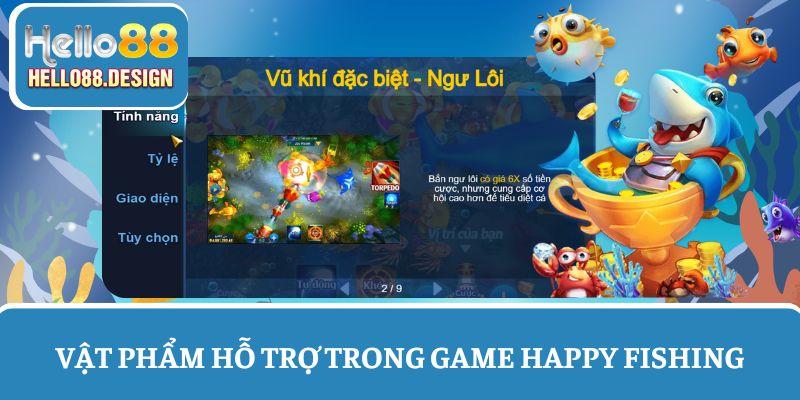 Hỗ trợ vật phẩm bắn cá hiệu quả hơn