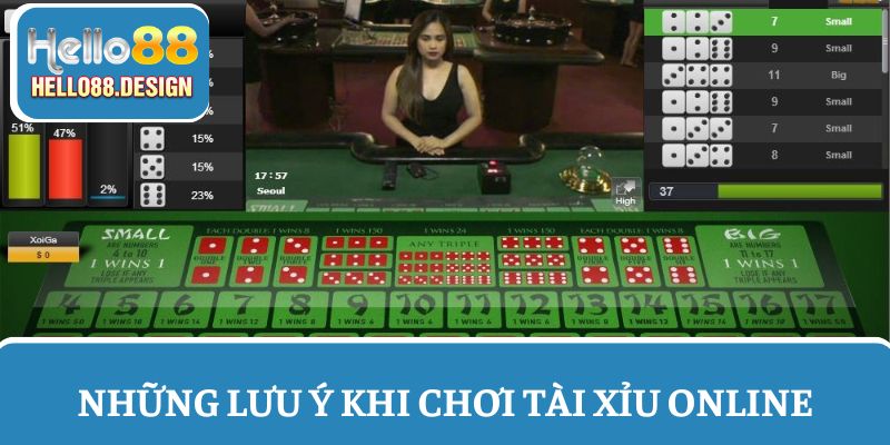 Lưu ý tham gia chơi tài xỉu an toàn và hiệu quả nhất 