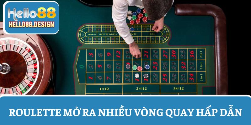 Roulette nhiều vòng xoay hấp dẫn
