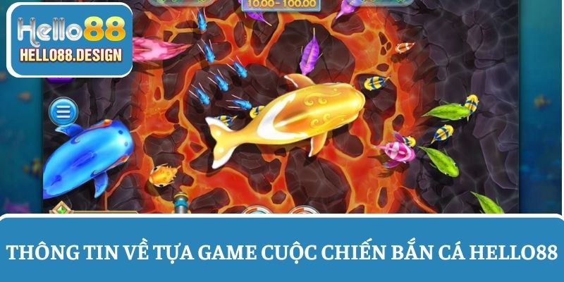 Thông tin về tựa game Cuộc Chiến Bắn Cá tại nhà cái Hello88